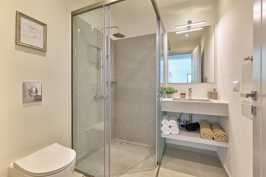 Drone view of coast line