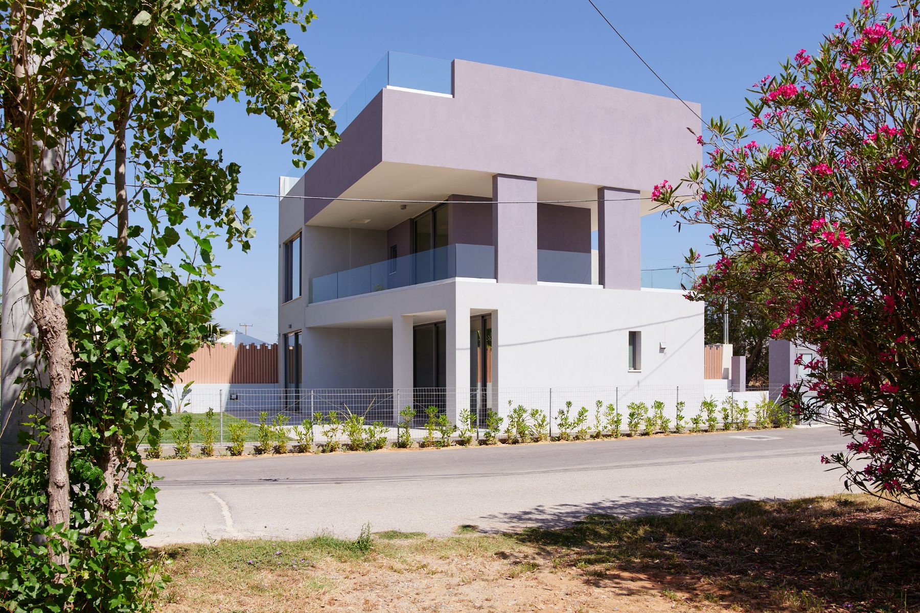 Photo of outside of villa